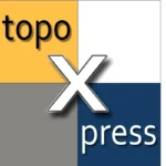 A topoXpress területmérő szoftver logója
