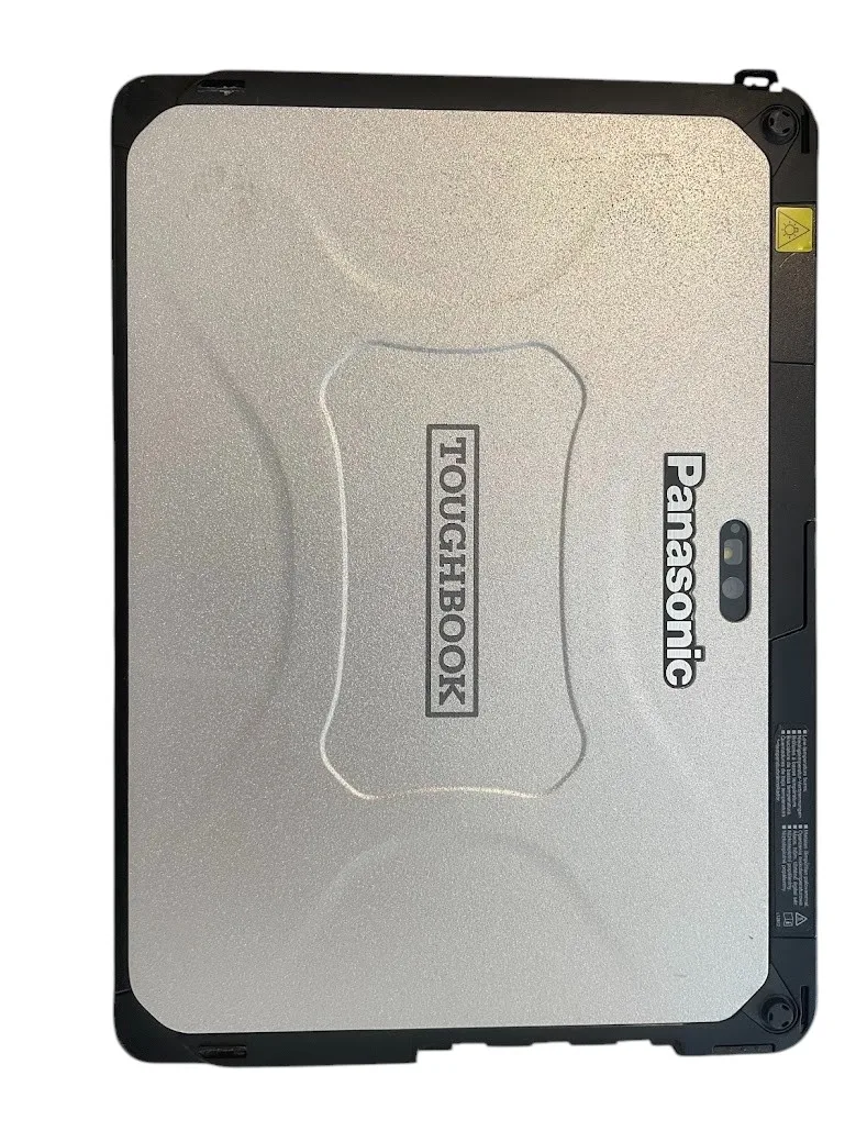 A felújított Panasonic Toughbook CF-20 tablet hátlapja